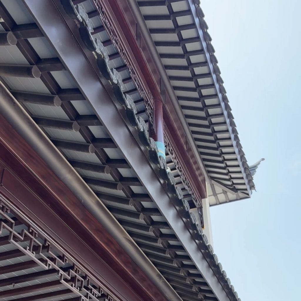 铝代木飞椽组合